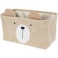 Hatu Kinder-Stoffaufbewahrungskorb, beige, 2 Stück