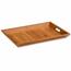 Kesper 77507 Tava de servire din bambus, naturală,52 x 33 cm