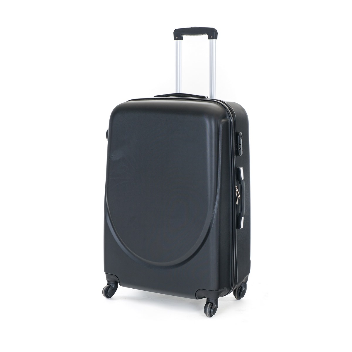 Pretty UP Cestovní skořepinový kufr ABS16 L, černá