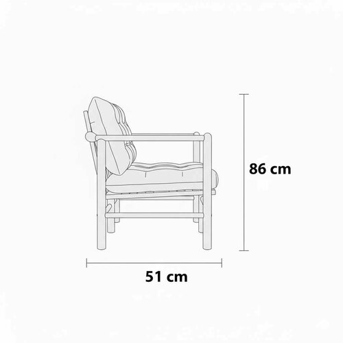 Gartenbank Double, anthrazit