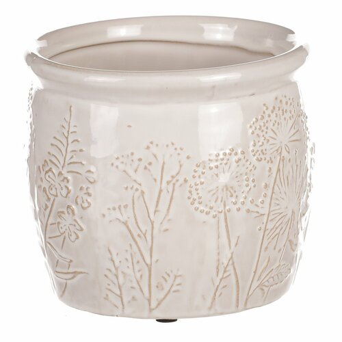 Husă pentru flori Flores, 14 x 12 x 14 cm,ceramică