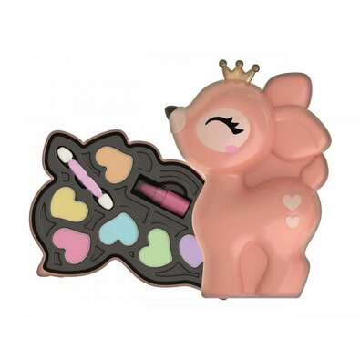 Zestaw do makijażu Clementoni Crazy Chic, jelonek, 27 x 22 x 5 cm