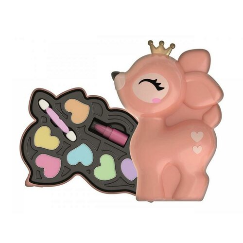 Set Clementoni Make-up Crazy Chic, căprioară, 27 x22 x 5 cm