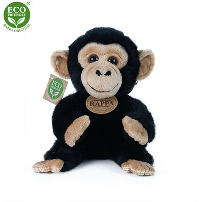 Rappa Pluszowa małpa Szympans siedzący, 18 cm