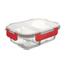 Tavă de copt divizată cu capac din plastic Orion,23,5 x 18 x 7,5 cm
