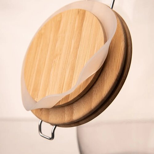 Orion Steklena posoda s pokrovom in zapiralko, 0,5l