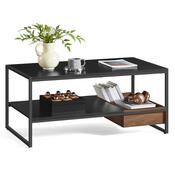 Konferenčný stolík E1081 BK, čierna