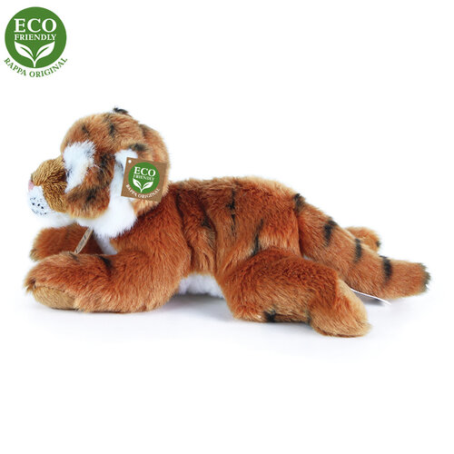 Rappa Plyšový ležiaci tiger, 17 cm