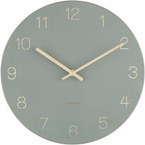 Karlsson 5788GR дизайнерський настінний годинник, діам. 30 см