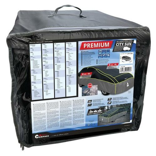 Compass Husă de protecție împotriva grindineiPREMIUM CITY SUV 460 x 185 x 145 cm