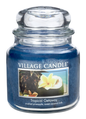 Village Candle Vonná sviečka Víkend v trópoch - Tropical Getaway, 397 g