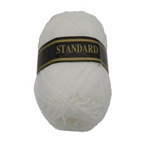 Garn STANDARD weiß , 50 g / 150 m