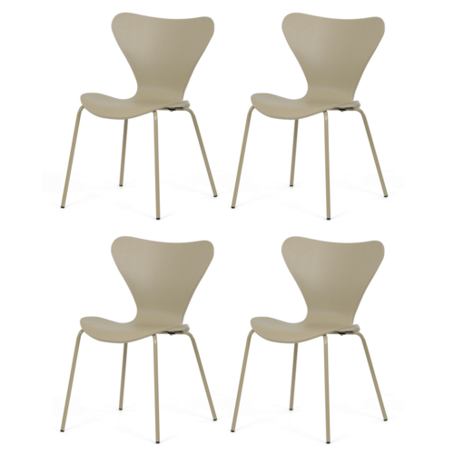 Esszimmerstuhl-Set CT-X7034 CAP, 4 Stück