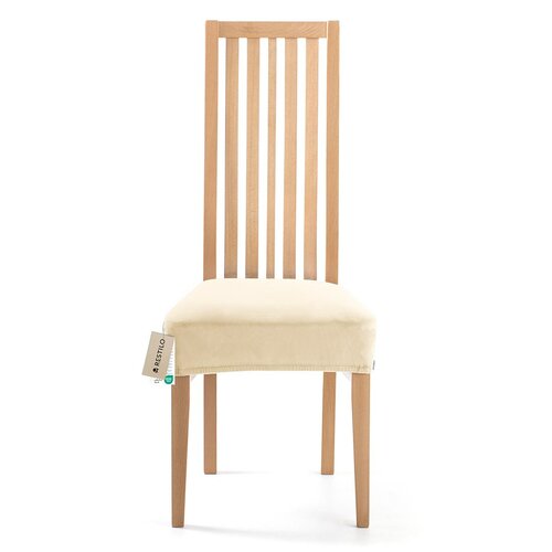 Restilo Натяжний чохол на сидіння стільця Sentoсвітло-бежевий, 40 x 40 + 5 см