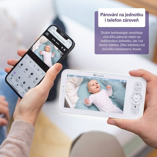 Podwójna inteligentna niania TrueLife NannyCam R7