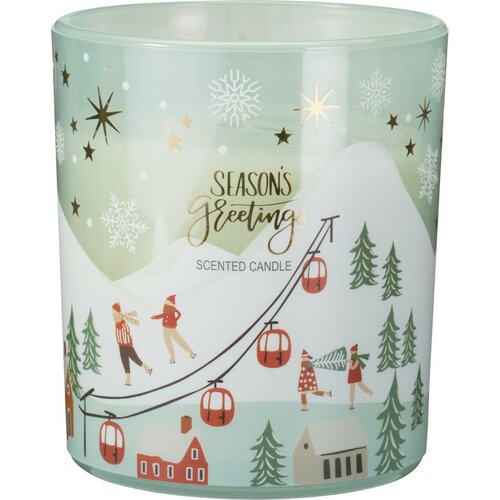 Ароматична свічка Winter Fun, аромат Grib Forest, 270 г