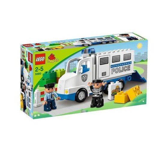 Lego Duplo 5680 Policajná dodávka, viacfarebná