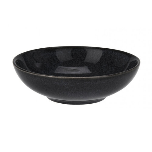 Kameninová miska Glaze, pr. 18,5 cm, čierna