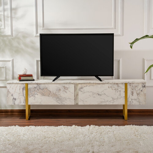 Masă TV Serenity Gold