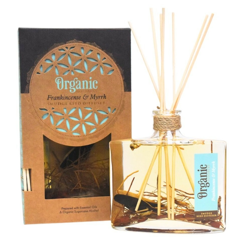 Bio diffúzor Frankincense & Myrrh 150 mlpálcikákkal