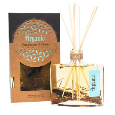 Organični difuzor Frankincense &amp; Myrrh 150 mls palčkami