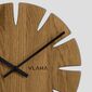 Ceas de stejar Vlaha VCT1015, diam. 32,5 cm, negru