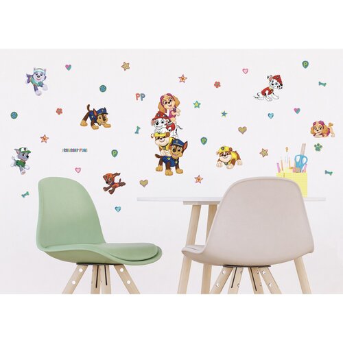 Samolepilne dekoracije Paw Patrol Friendship Fun,30 x 30 cm