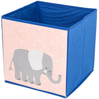 Dětský úložný box Hatu Slon, 30 x 30 x 30 cm Dětský úložný box Hatu Slon, 30 x 30 x 30 cm