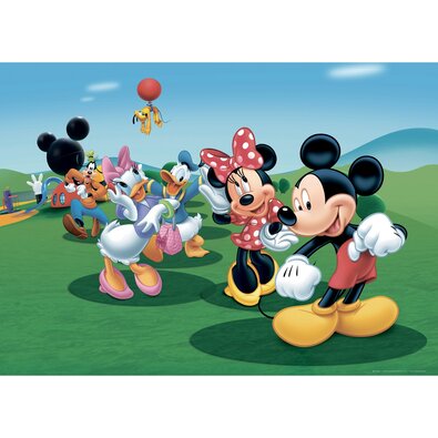 Gyerek fotótapéta Mickey Mouse, 156 x 112 cm