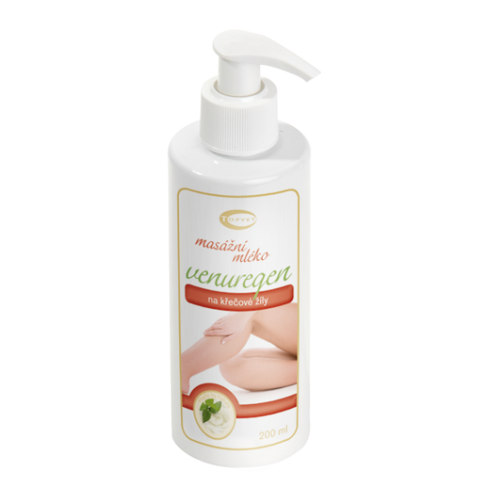 Topvet Masážne mlieko Venuregen, 200 ml