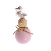 Decorațiune de Paște din lemn Chick, 8 cm Decorațiune de Paște din lemn Chick, 8 cm