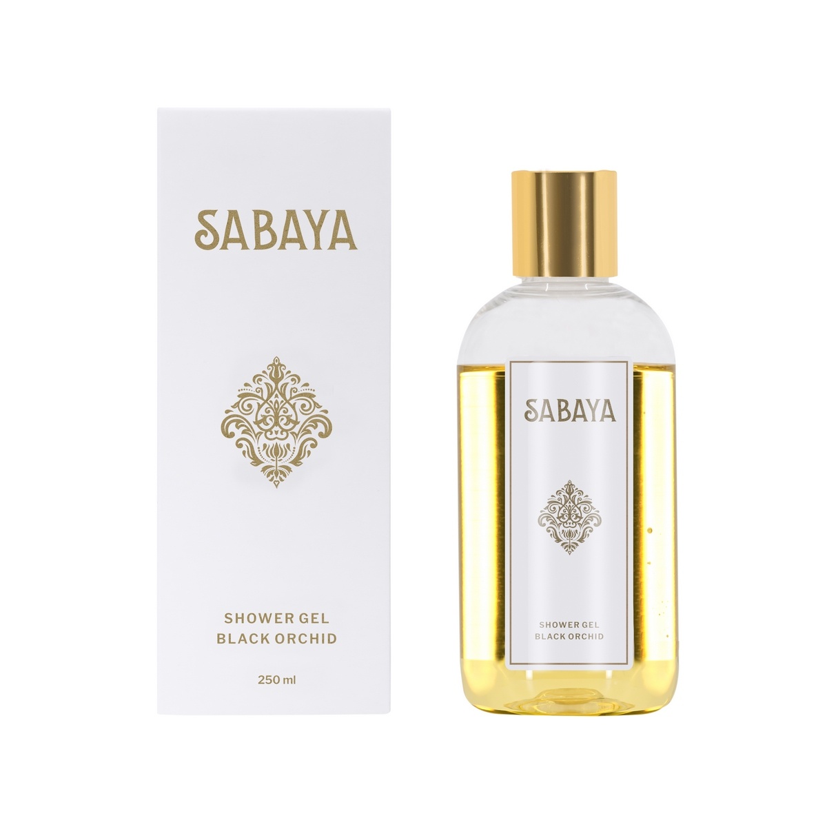 Gel de duș Sabaya Black Orchid, 250 ml