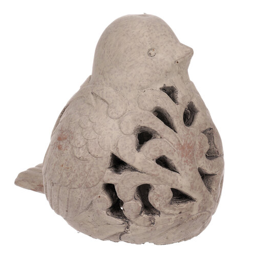 Dekoracija za svečo Ptáček, 18 x 14 x 19 cm, beton