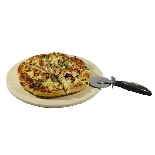 Kameň na pizzu 30,5 cm + nôž Salvatore