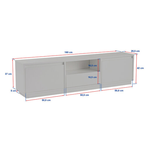 Stolik TV Vanguard Fressia Marble
