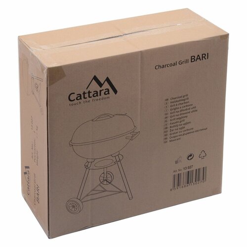 Cattara Grill na węgiel drzewny Bari, 46 cm