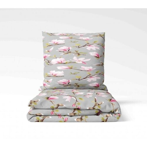 Pościel bawełniana Magnolia,  140 x 200 cm, 70 x 90 cm