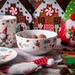 Bol de porțelan Altom Winter Gnomes 14 cm, 600 ml