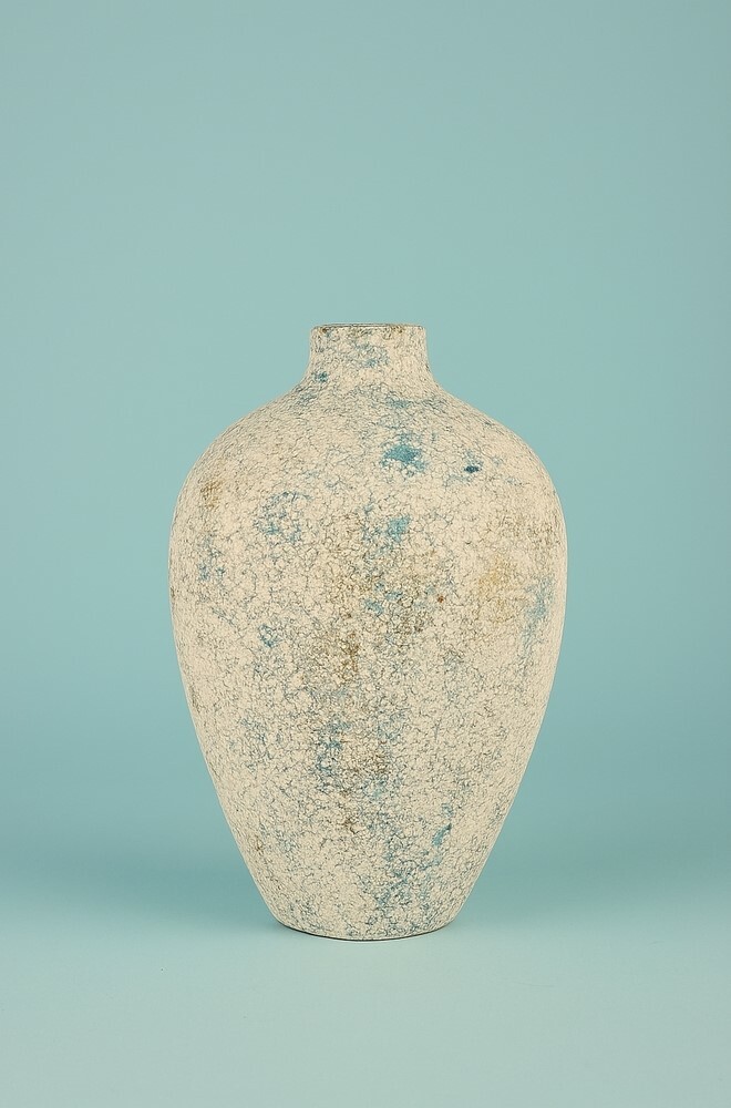Wazon ceramiczny YL743 Ferrara patyna, beżowy