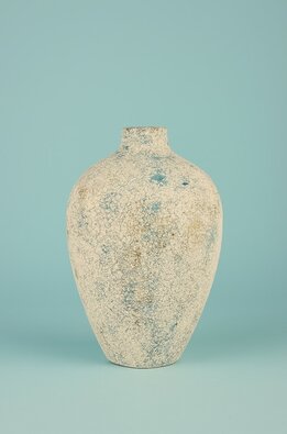 Vaza din ceramica YL743 Ferrara patina, bej