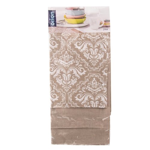 Geschirrtuch Beige, 50 x 70 cm, 3er-Set