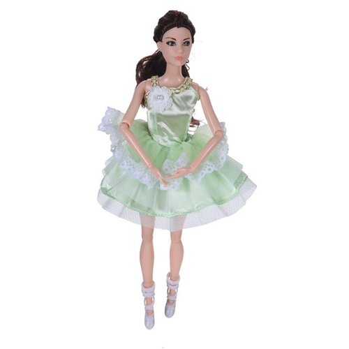 Bábika Ballerina zelená, 30 cm