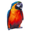 Pernă cu formă aparte Papagal, 25 x 40 cm