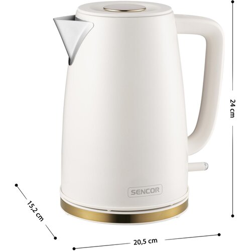 Sencor SWK 1780WH varná konvice, bílá