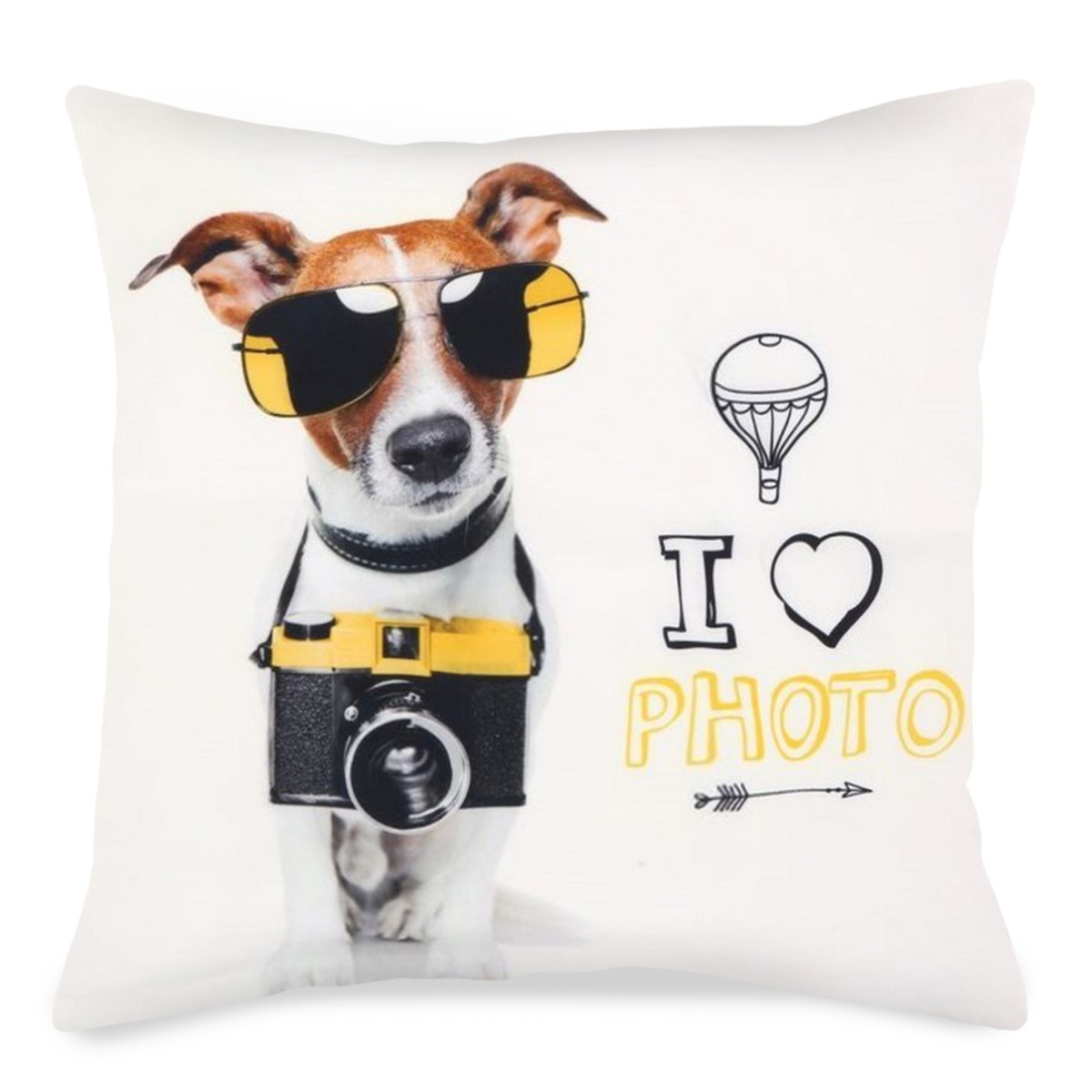 Altom Obliečka na vankúšik I Love photo, 40 x 40 cm