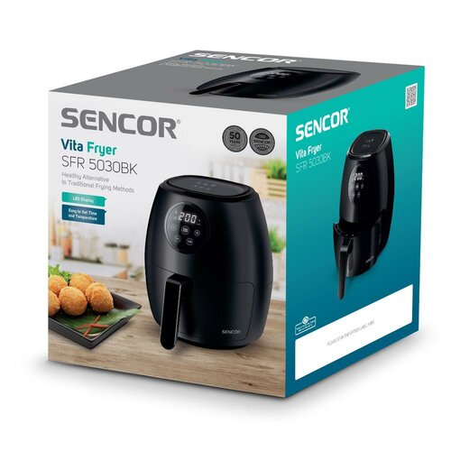 Sencor SFR 5030BK forrólevegős fritőz