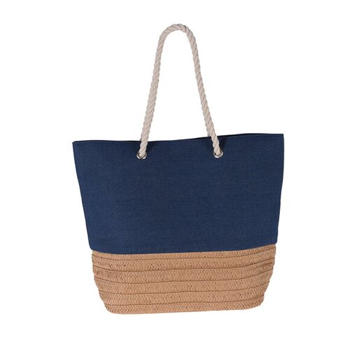Strandtasche Blau 47 x 37 cm