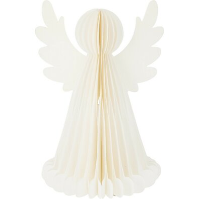 Decorațiune de Crăciun luminoasă Înger, 28 cm, 6LED-uri, cu baterii, temporizator