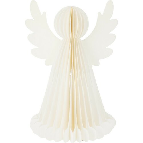 Decorațiune de Crăciun luminoasă Înger, 28 cm, 6LED-uri, cu baterii, temporizator