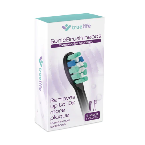 TrueLife Náhradní hlavice Standard na SonicBrushClean-series, 2 ks